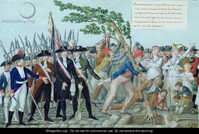The Planting of a Tree of Liberty - Brothers Lesueur