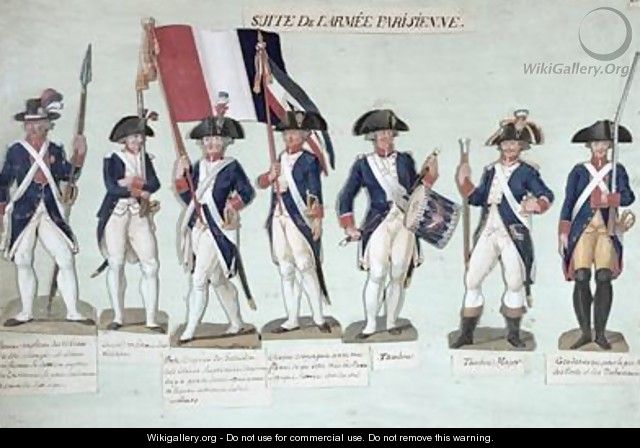 The Parisian Army during the French Revolution - Brothers Lesueur