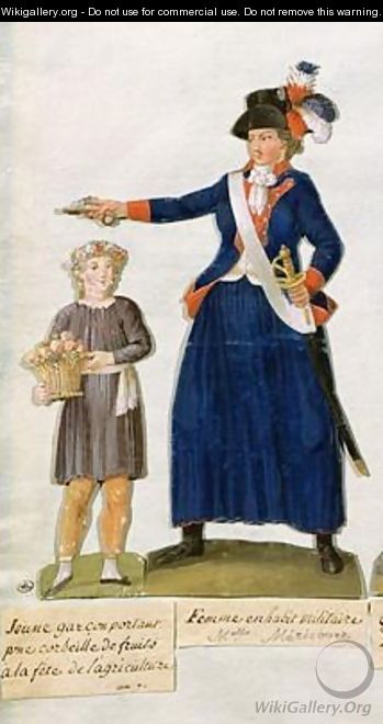 Theroigne de Mericourt 1762-1817 - Brothers Lesueur
