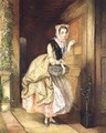 Knocking at the Door - Charles Robert Leslie