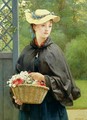 The Gardeners Daughter 1876 - George Dunlop, R.A., Leslie