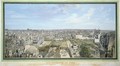 Panoramic View of Paris Towards the North - Louis-Nicolas de Lespinasse