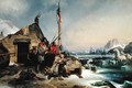 Wintering of a Team of Dutch Sailors on the Eastern Coast of Novaya Zemlya - Eugene Lepoittevin