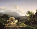 A Rural Landscape - Auguste-Xavier Leprince