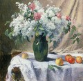 Vase of flowers - Henri Lerolle