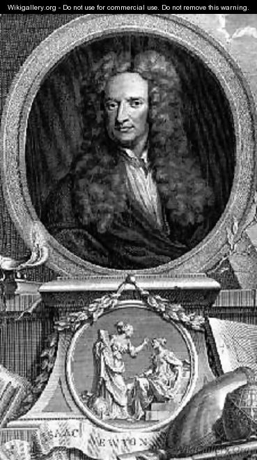 Sir Isaac Newton 1642-1727 - Charles Robert Leslie