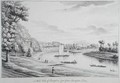 A West View of Hampton Court Ferry and Hampton Church at a Distance - Bernard III Lens