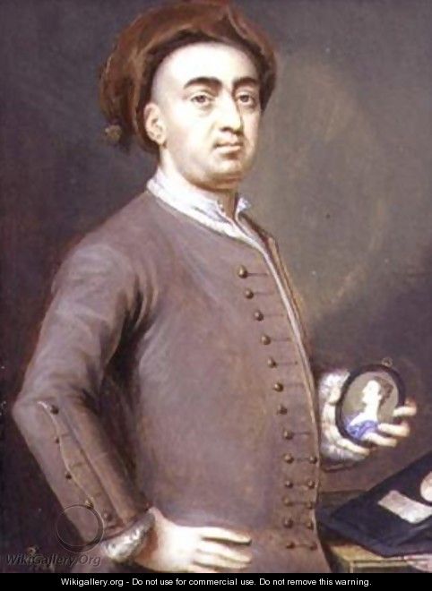 Self Portrait 1753-54 - Bernard III Lens