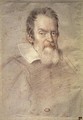 Portrait of Galileo Galilei 1564-1642 Astronomer and Physicist - Ottavio Leoni