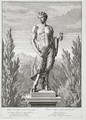 Statue of a Satyr holding a bunch of grapes Versailles - Jean Lepautre