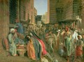 The Street and Mosque of the Ghooreyah Cairo - John Frederick Lewis