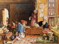 Interior of a School Cairo 5 - John Frederick Lewis