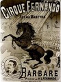 Poster for the Cirque Fernando - Charles Levy