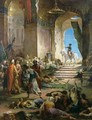 Napoleon Bonaparte 1769-1821 in the Grand Mosque at Cairo - Henri Leopold Levy