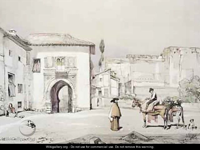 Gate of the Vine Puerta del Vino - John Frederick Lewis