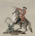 Equestrian portrait of Prince Charles-Just de Beauveau-Craon - Pierre Antoine Lesueur