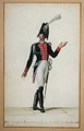 Officer of the Garde du Corps of King Louis XVIII 1755-1824 - Pierre Antoine Lesueur