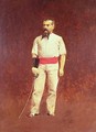 Richard Burton 1821-90 in Fencing Dress - Albert Letchford