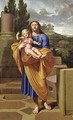 St Joseph Carrying the Infant Jesus - Pierre Letellier