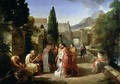 Homer Singing his Iliad at the Gates of Athens - Guillaume Guillon Lethiere