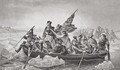 Washington crossing the Delaware near Trenton New Jersey - Emanuel Gottlieb Leutze
