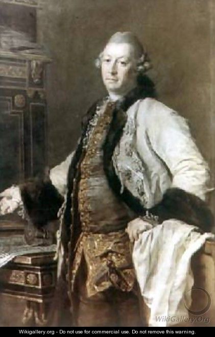Portrait of Aleksandr Filippovich Kokorinov 1726-72 - Dmitry Levitsky