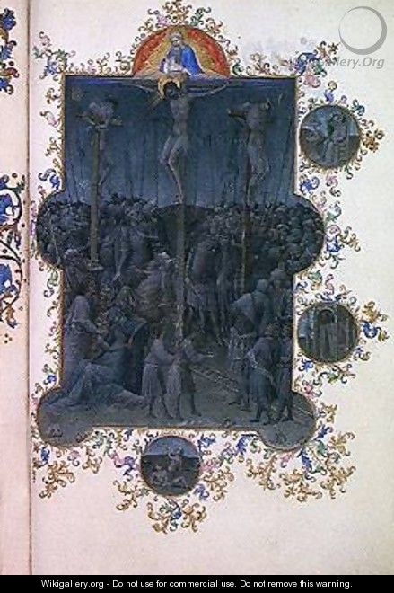 Darkness at the Death of Christ - Pol de Limbourg