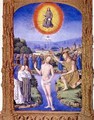 St John the Baptist baptising Christ - Pol de Limbourg
