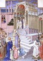 The Presentation of the Virgin in the Temple from the Tres Riches Heures du Duc de Berry - Pol de Limbourg