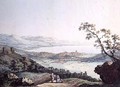 View of Geneva from Saconex in Savoy - (after) Linck, Jean Philippe II