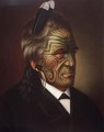 Tomika Te Mutu chief of the Ngaiterangi tribe Bay of Plenty New Zealand - Gottfried Lindauer
