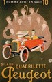 Advertisement for the Peugeot Quadrilette - Michel, called Mich Liebeaux