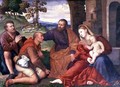 The Adoration of the Shepherds - Bernardino Licinio