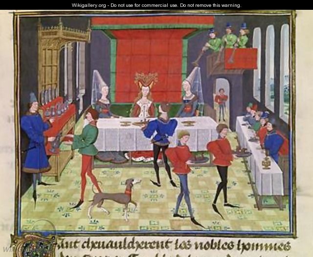 The Marriage of Renaud of Montauban and Clarisse - Loyset Liedet