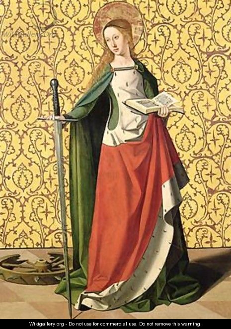 St Catherine of Alexandria - Josse Lieferinxe
