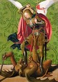 St Michael Killing the Dragon - Josse Lieferinxe