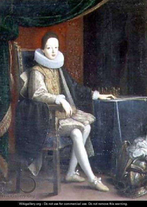 Portrait of Holy Roman Emperor Ferdinand II 1578-1637 - Francesco Ligozzi