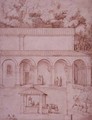 View of the Monastery of La Verna 3 - Jacopo Ligozzi