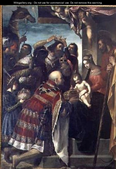 Adoration of the Magi - Jacopo Ligozzi