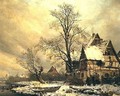 Winter Landscape - Karl Julius Von Leypold