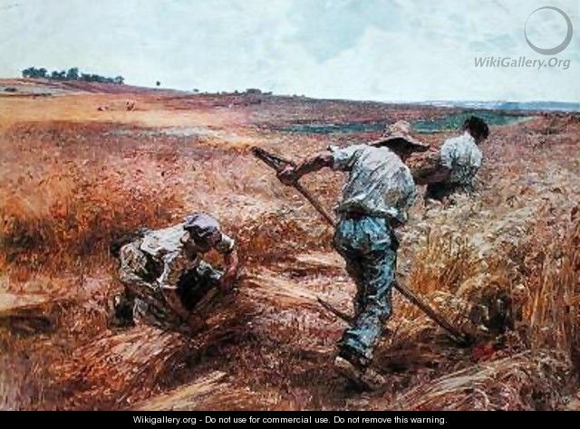 Harvesting Scene 1897 - (after) Lhermitte, Leon
