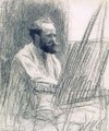 Portrait of Edouard Manet 1832-83 - Leon Augustin Lhermitte