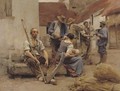 Paying the Harvesters 1882 - Leon Augustin Lhermitte