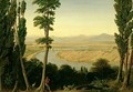 A View of the Tiber and the Roman Campagna from Monte Mario - William Linton