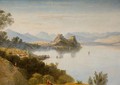 Albanian Mountains with Corfu in Distance - William James Linton