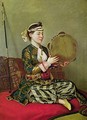 Turkish Woman with a Tambourine - Etienne Liotard