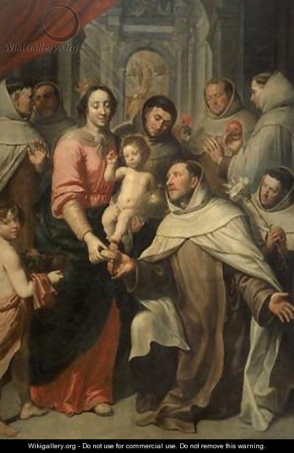 The Virgin of the Carmelites - Pieter van Lint
