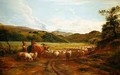 A Fine Evening After Rain a Scene in Wales - John Linnell