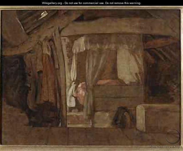 The Bed in the Attic - John Linnell