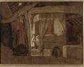 The Bed in the Attic - John Linnell